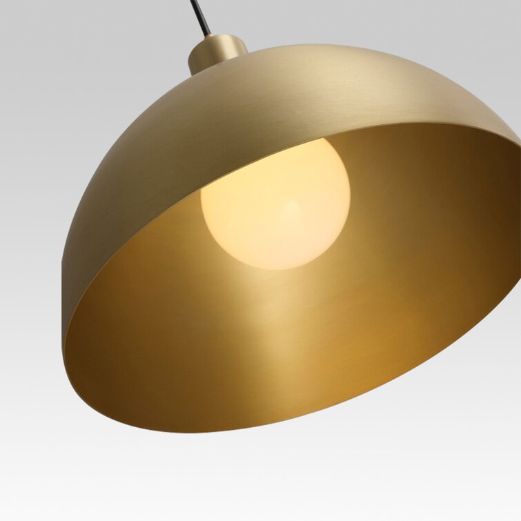 Luxe Gyllene Taklampa – Tidlös Elegans