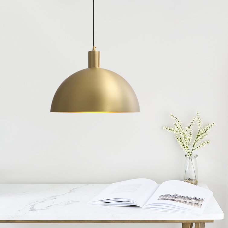 Luxe Gyllene Taklampa – Tidlös Elegans
