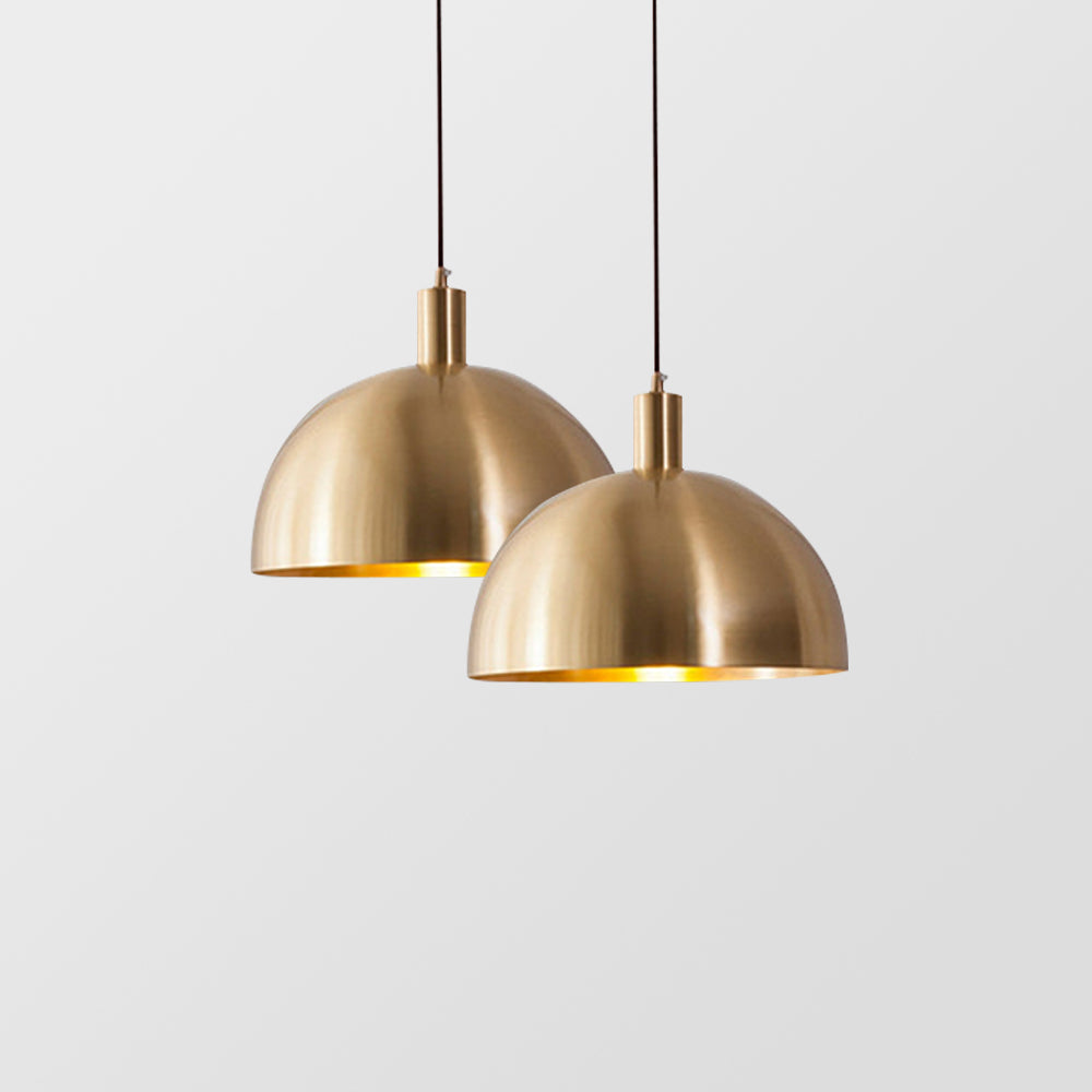 Luxe Gyllene Taklampa – Tidlös Elegans