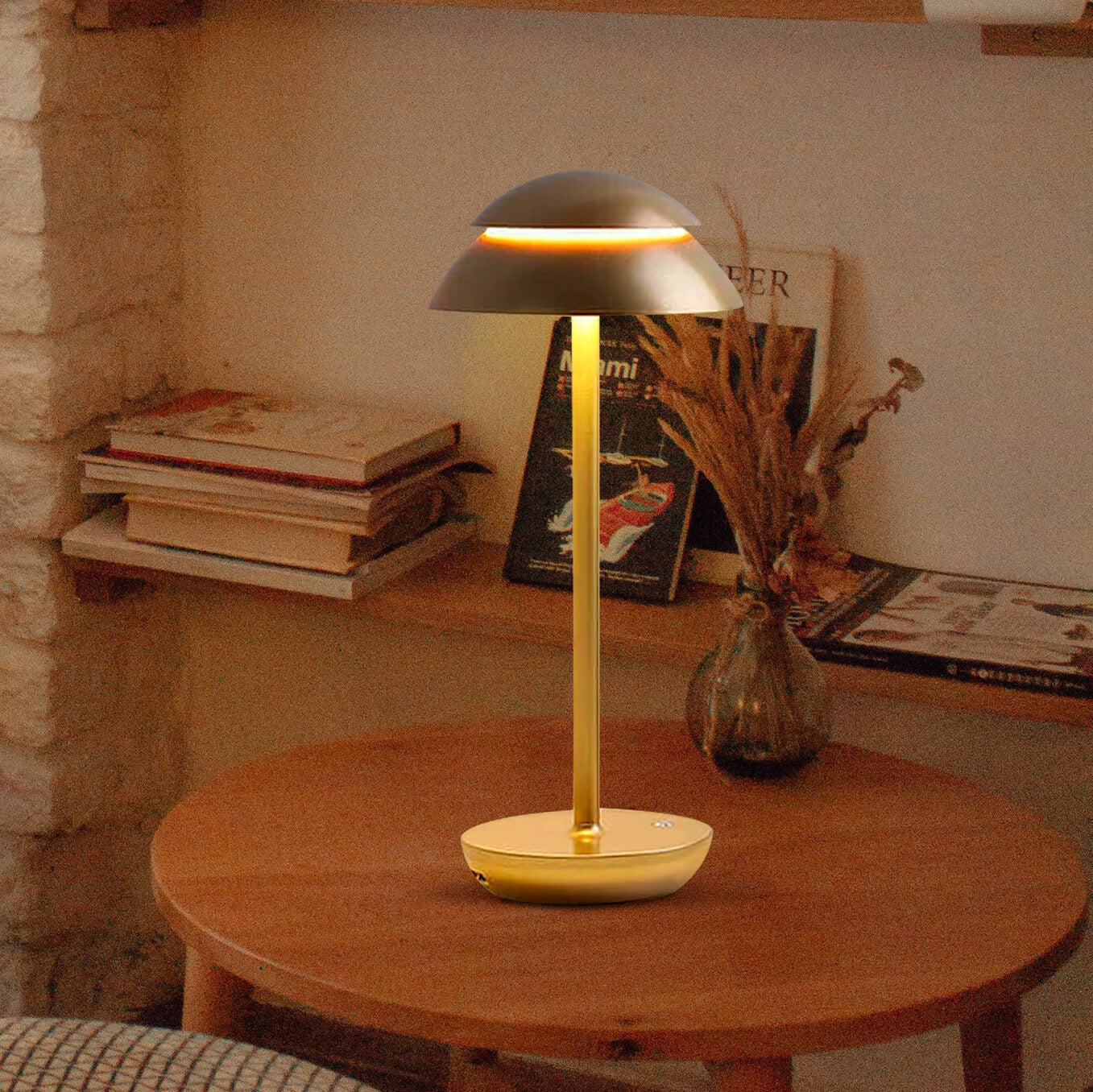 Modern Dimbar Bordslampa – Stilig Belysning