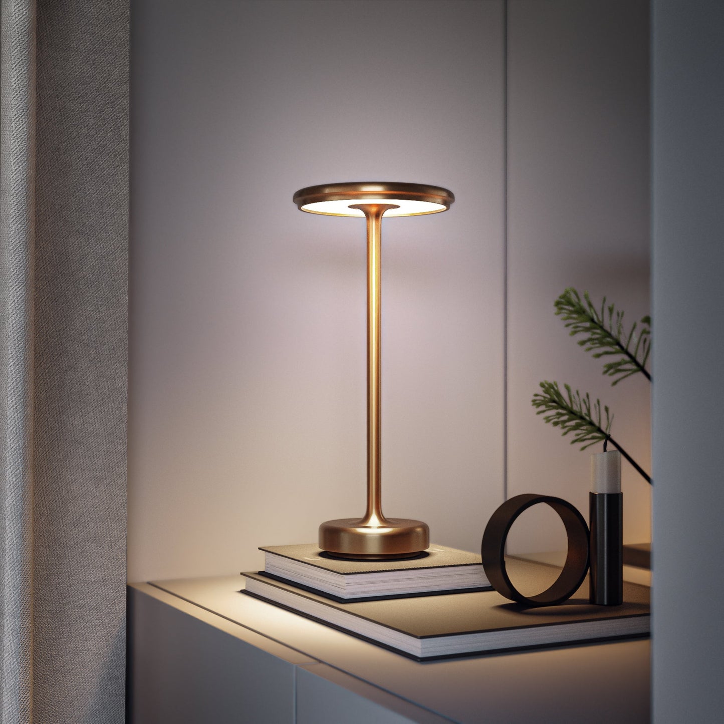 Trådlös Bordslampa – Lyxig Utstrålning